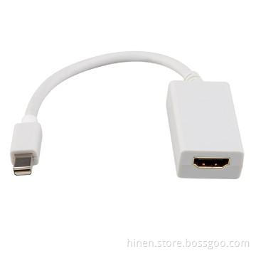 For Apple device 15cm Mini DP to HDMI Adapter